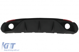 Rear Air Diffuser Valance suitable for Alfa Romeo Giulia 952 Veloce TB Speciale TD (2016-2021)-image-6092353