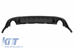 Rear Bumper Air Diffuser suitable for VW Golf 7.5 VII (2017-Up) GTI Look-image-6053914