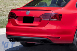 Rear Bumper Air Diffuser suitable for VW Jetta Mk6 VI (2011-2014) GLI Design-image-6080268