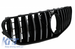 Rear Bumper Air Diffuser with Black Muffler Tips suitable for Mercedes S-Class C217 Coupe (2018-2020) and Central Grille S63 Facelift Design-image-6073761