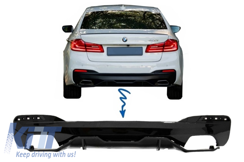 For Bmw 5 Series G31 Touring 530i 540i Xdrive 520d 530d 2017 2018 2019 2020  Car-styling Rear Bumper Reflector Light Lamp - Bumpers - AliExpress