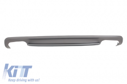 Rear Bumper Diffuser with Exhaust Muffler Tips suitable for Audi A5 8T Sportback Standard Facelift (2012-2015) S5 Design-image-6026804