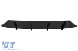 Rear Bumper Extension for Diffuser suitable for Mercedes CLA 35 / 45 C118 X118 with Aero Pack (2019-Up) Black-image-6092361