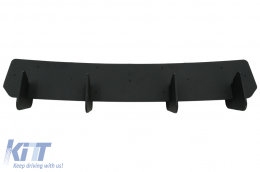 Rear Bumper Extension Splitter for Diffuser suitable for VW Golf 7.5 Facelift GTI (2017-2020) Black-image-6077279