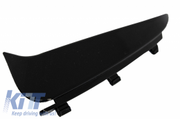 Rear Bumper Flaps Side Fins Flics suitable for Mercedes C-Class W205 (2014-2020) Piano Black-image-6046603