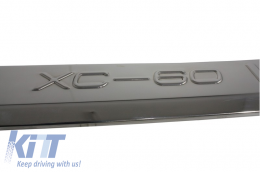 Rear Bumper Protector Sill Plate Foot Plate Aluminum Cover suitable for VOLVO XC60 (2009-2012) R-Design-image-5990815