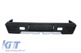 Rear Bumper Roof Spoiler suitable for Mercedes G-class W463 (1989-2015) with Full LED Taillights Light Bar Red Dynamic Sequential Turning Lights and Fog Lamp Red Clear-image-6047585