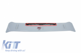 Rear Bumper Roof Spoiler suitable for Mercedes G-class W463 (1989-2015) with Full LED Taillights Light Bar Red Dynamic Sequential Turning Lights and Fog Lamp Red Clear-image-6047591