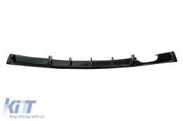 Rear Bumper Spoiler Air Diffuser suitable for BMW 3 Series F30 F31 (2011-up) M-Sport Design Left Double Outlet Piano Black-image-6028173