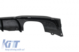 Rear Bumper Spoiler Valance Diffuser Carbon suitable for BMW 3 Series F30 F31 (2011-up) M Design Left Outlet-image-6025928