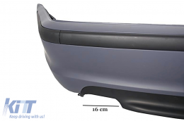 Rear Bumper suitable for BMW 3 Series E46 4D Sedan (1998-2004) M-Technik Design-image-6021787