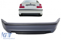 Rear Bumper suitable for BMW 3 Series E46 4D Sedan (1998-2004) M-Technik Design-image-6054792