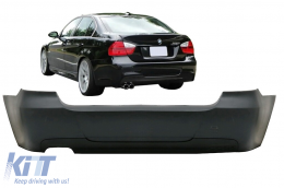 Rear Bumper suitable for BMW 3 Series E90 (2005-2008) M-Technik Design-image-6083873