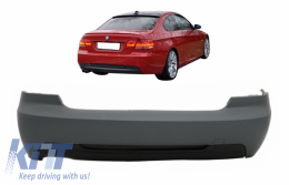 Rear Bumper suitable for BMW 3 Series E92 E93 Cabrio Coupe (2006-2013) Non-LCI LCI M-Technik Design-image-6050886