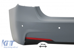 Rear Bumper suitable for BMW 3 Series F30 (2011-2019) M-Technik Design-image-6018958