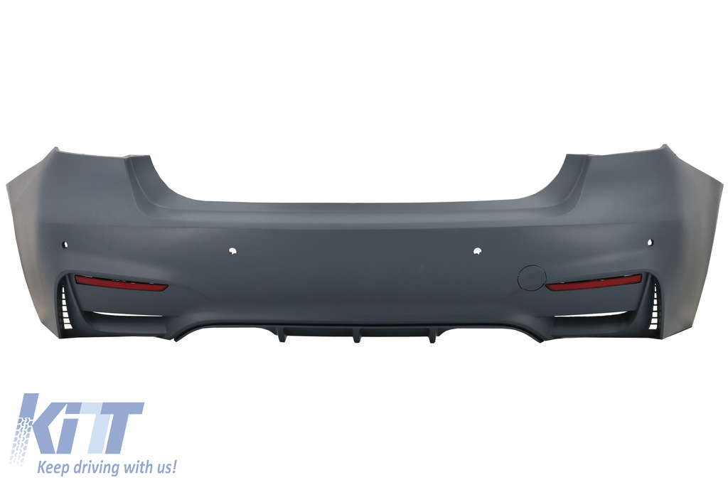 Rear Bumper suitable for BMW 3 Series F30 (2011-2019) M3 Sport Design 