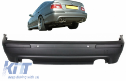 Rear Bumper suitable for BMW 5 Series E39 (1995-2003) Double Outlet M5 Design with PDC-image-6054837