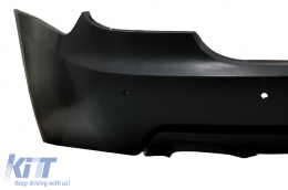 Rear Bumper suitable for BMW 5 Series E60 LCI (2007-2010) M-Technik Design with PDC 18mm-image-6020197