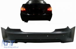 Rear Bumper suitable for BMW 5 Series E60 (2003-2007) M-Technik Design with PDC 24mm-image-6054835