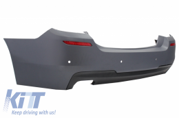 Rear Bumper suitable for BMW 5 Series F10 (2011-up) M-Technik Design-image-6024664