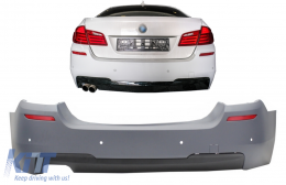 Rear Bumper suitable for BMW 5 Series F10 (2011-up) M-Technik Design-image-6083576