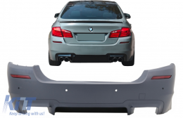 Rear Bumper suitable for BMW 5 Series F10 (2011-2017) M5 Design-image-6078655