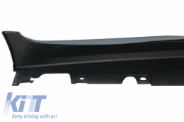 Rear Bumper suitable for BMW 5 Series F10 (2011-2017) with Side Skirts M5 Design-image-6055548