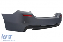 Rear Bumper suitable for BMW 5 Series F10 (2011-2017) M-Tech Design-image-6103605