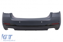 Rear Bumper suitable for BMW 5 Series G30 LCI Limousine (2020-2023) Sport Design - RBBMG30LCI