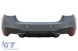 Rear Bumper suitable for BMW 5 Series G30 (2017-2019) M5 Sport Design - RBBMG30M5