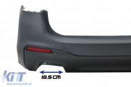 Rear Bumper suitable for BMW 5 Series G31 Touring (2017-up) M-Technik Design-image-6079637