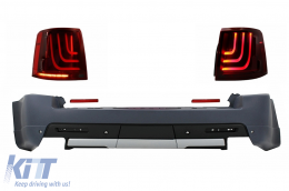 Rear Bumper suitable for Land Range Rover Sport L320 (2005-2013) Autobiography Design with Taillights Glohh GL-3 - CORBRRSAGH