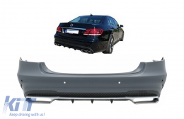 Rear Bumper suitable for Mercedes E-Class W212 Facelift (2013-2016) E63 Design-image-6082466