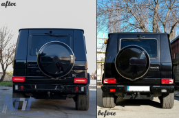 Rear Bumper suitable for Mercedes G-Class W463 (1989-2018) G63 G65 Design-image-6084095