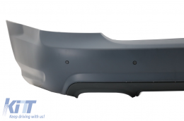 Rear Bumper suitable for Mercedes S-Class W221 (2005-2010) with / without PDC S65 Design-image-6015590