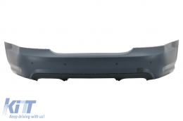 Rear Bumper suitable for Mercedes S-Class W221 (2005-2010) S65 Design with Side Skirts-image-6015652