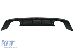 Rear Bumper Valance Diffuser suitable for Audi A3 8V Hatchback Sportback (2012-2015) S3 Design-image-6094175