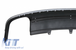 Rear Bumper Valance Diffuser suitable for Audi A5 8T 4D Sportback Standard Non Facelift (2007-2011) S5 Design-image-6032013