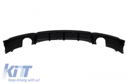 Rear Bumper with Air Diffuser Valance Double Outlet suitable for BMW 3'er F30 (2011-up) M-Performance Design-image-6018885