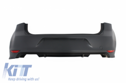 Rear Bumper with Complete Exhaust System suitable for VW Golf 7 VII MK7 (2013-2017) R Design-image-6046757