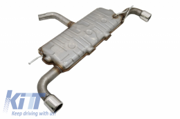 Rear Bumper with Exhaust System suitable for VW Golf 6 VI (2008-2012) GTI Design-image-6063782