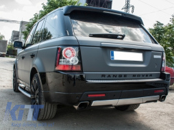 Rear Bumper with Roof Spoiler suitable for Land Range Rover Sport L320 Facelift (2010-2013) Autobiography Design-image-6054358