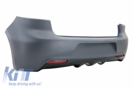 Rear Bumper with Side Skirts suitable for VW Golf VI (2008-up) R20 Design-image-6032920