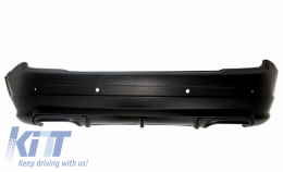 Rear Bumper With Side Skirts suitable for Mercedes C-Class W204 (2007-2012) C63 Design-image-6029285