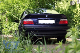 Rear Bumper with Side Skirts Trunk Spoiler Top Wing LTW Design suitable for BMW E36 3 Series (1992-1998) M3 Design-image-6026499