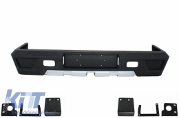 Rear Bumper with Taillights Smoke suitable for Mercedes G-Class W463 (1989-2017) G63 G65 Design-image-6072289