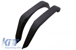 Rear Crusher Tube Flat Steel Fender Flares suitable for Jeep Wrangler / Rubicon JK (2007-2017)-image-6022379