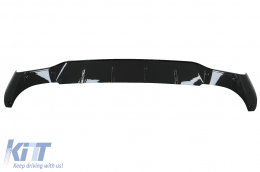 Rear Diffuser and Exhaust Tips suitable for Mercedes CLA X118 Shooting Brake C118 Coupe Sport Line (2019-up) CLA45S Design Aerodynamic Package-image-6090651