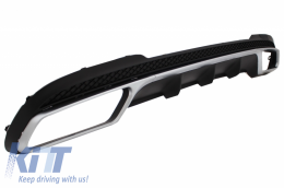 Rear Diffuser suitable for MERCEDES E-Class W212 S212 Facelift (2013-2016) only Sport package Bumper-image-6003589