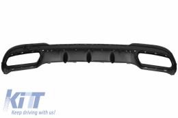 Rear Diffuser suitable for MERCEDES E-Class W212 S212 Facelift (2013-2016) only Sport package Bumper-image-6050889